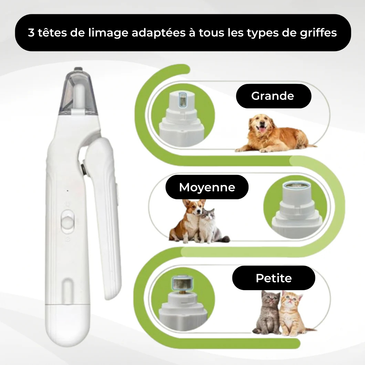 TassCare™ - Coupe et lime les griffes de votre animal en toute sécurité
